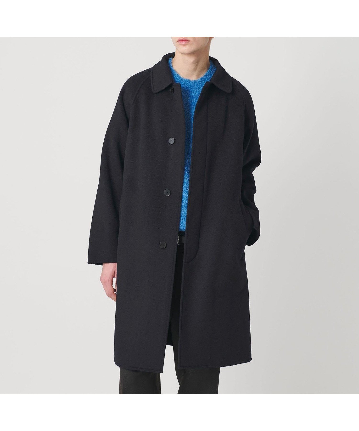 【ビューティ&ユース ユナイテッドアローズ/BEAUTY&YOUTH / UNITED ARROWS / MEN】のショートビーバー リバー コート インテリア・キッズ・メンズ・レディースファッション・服の通販 founy(ファニー) 　ファッション　Fashion　メンズファッション　Fashion for Men　シューズ　Shoes, Footwear　ショート　Short, Short Length　フォルム　Silhouette, Form　フロント　Front, Front Design　ブルゾン　Blouson, Bomber Jacket　別注　Limited Edition, Custom Order　マフラー　Scarf, Muffler　ロング　Long, Long-Length　冬　Winter / This Winter　エレガント 上品　Elegant　NAVY|ID: prp329100004776353 ipo3291000000035045256