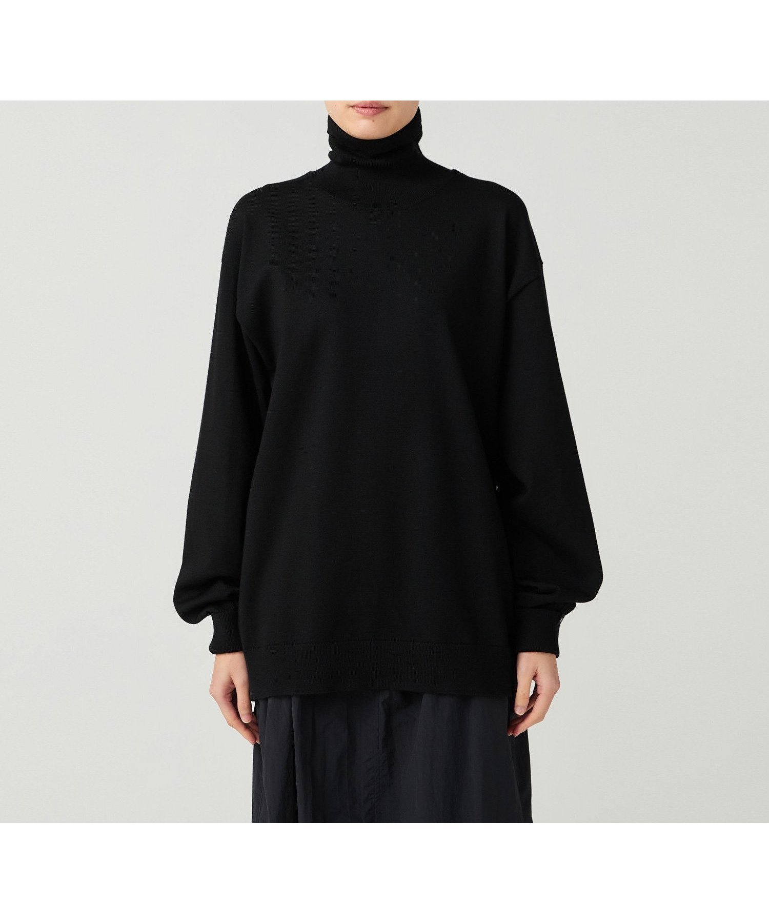 【スノーピーク/SNOW PEAK】のWashable Wool Turtleneck Knit インテリア・キッズ・メンズ・レディースファッション・服の通販 founy(ファニー) 　ファッション　Fashion　レディースファッション　Fashion for Women　トップス・カットソー　Cut & Sew Tops　ニット　Knit Tops & Sweaters　タートルネック・ハイネックトップス　Turtlenecks & High-Neck Tops　アウトドア　Outdoor Clothing　シンプル　Simple, Minimal　ストレッチ　Stretch, Stretchy Fabric　スマート　Smart, Elegant　タートルネック　Turtleneck, High Neck　トレンド　Trend, Trending Now　無地　Plain, Solid Color　リラックス　Relax, Relaxed Fit　A/W・秋冬　Autumn/Winter　冬　Winter / This Winter　2025年　2025　2025-2026秋冬・A/W　Autumn/Winter 2025–26 AW25–26　BLACK|ID: prp329100004776378 ipo3291000000034626085