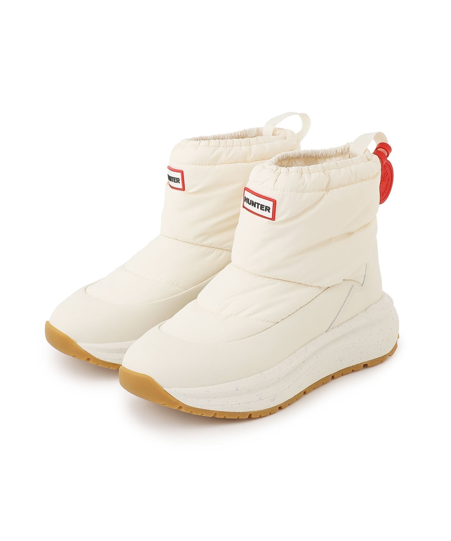 【ハンター/HUNTER】のユニセックス ハンター グリップ ショート スノー ブーツ インテリア・キッズ・メンズ・レディースファッション・服の通販 founy(ファニー) ファッション Fashion レディースファッション Fashion for Women ショート Short, Short Length チャーム Charm, Pendant 冬 Winter / This Winter 軽量 Lightweight, Ultra Light ホワイトウィロー / ガム|ID: prp329100004776407 ipo3291000000034793543