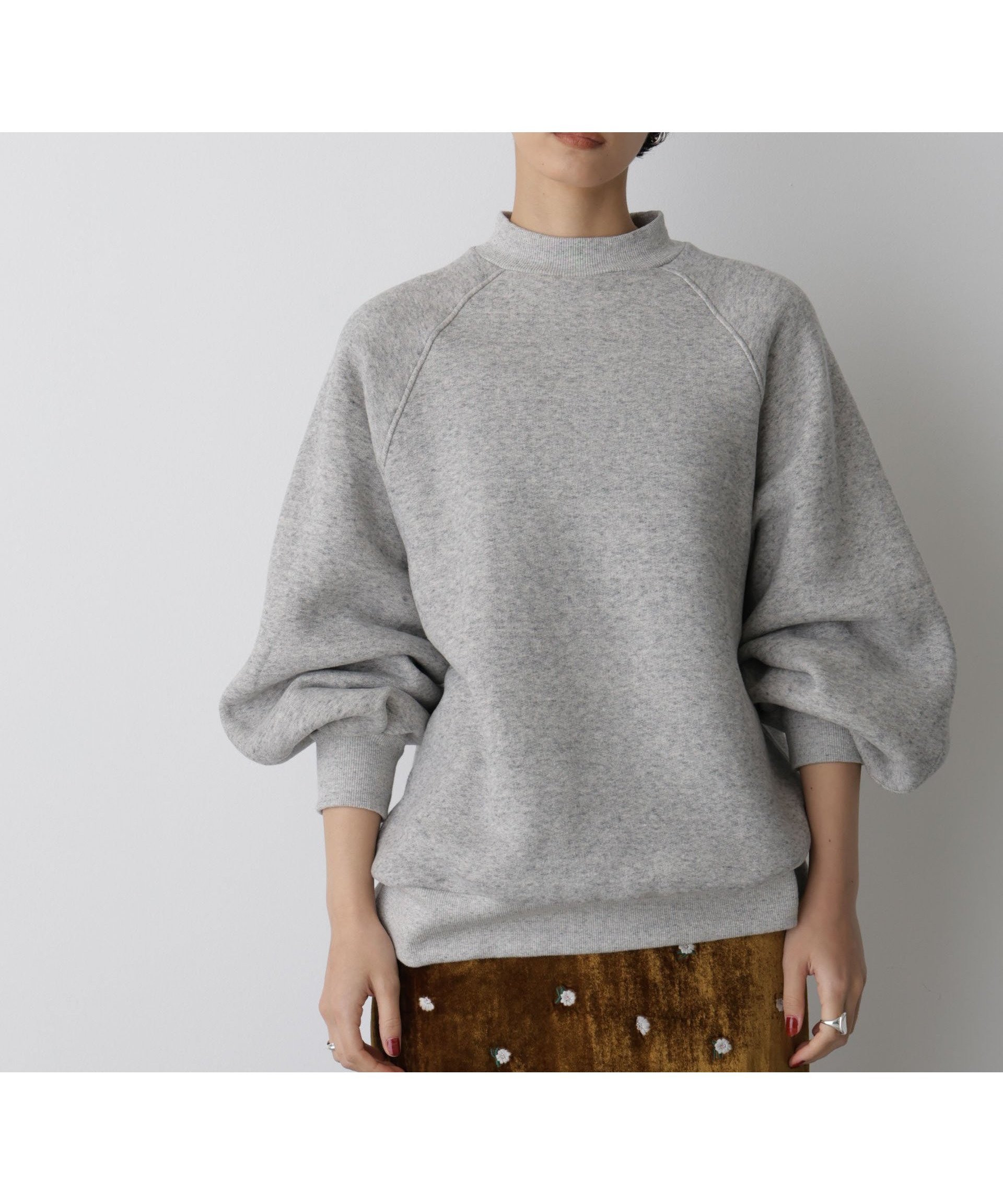 【ナノ ユニバース/nano universe】の「STEVELOUR」フラッフィースタンドプルオーバー 人気、トレンドファッション・服の通販 founy(ファニー) 　ファッション　Fashion　レディースファッション　Fashion for Women　トップス・カットソー　Cut & Sew Tops　カジュアルプルオーバー・ニットトップス　Pullovers & Knit Tops / Casual Pullovers　ベロアトップス　Velour Tops / Velvet-Look Items　ウォッシャブル　Machine Washable　秋　Autumn　今季　This Season, Current Season　シンプル　Simple, Minimal　スタンド　Stand Collar, Upright Stand　デニム　Denim, Jeans Material　フェミニン　Feminine, Girly　フォルム　Silhouette, Form　ベロア　Velour, Soft Velvet　モダン　Modern, Contemporary　A/W・秋冬　Autumn/Winter　2025年　2025　2025-2026秋冬・A/W　Autumn/Winter 2025–26 AW25–26　 other-1|ID: prp329100004776426 ipo3291000000034626513