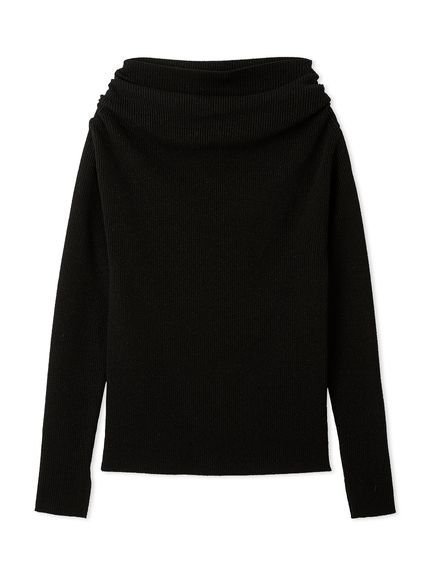 【ミラオーウェン/Mila Owen】のオフショルラメニット インテリア・キッズ・メンズ・レディースファッション・服の通販 founy(ファニー) 　雑誌掲載アイテム　Magazine Picks & Fashion Features　ファッション雑誌　Fashion Magazines　クラッシィ　CLASSY.　ファッション　Fashion　レディースファッション　Fashion for Women　トップス・カットソー　Cut & Sew Tops　ニット　Knit Tops & Sweaters　1月号　January Issue　エレガント 上品　Elegant　ストレッチ　Stretch, Stretchy Fabric　スマート　Smart, Elegant　スリット　Slit, Slit Detail　雑誌　Magazine, Fashion Magazine　デコルテ　Décolleté, Neckline　トレンド　Trend, Trending Now　ワンショル　One Shoulder, Asymmetrical　BLK[009]|ID: prp329100004776435 ipo3291000000034882544