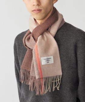 【シップス/SHIPS / MEN】のSHIPS カシミヤ ダブルフェイス パネル マフラー 人気、トレンドファッション・服の通販 founy(ファニー) ファッション Fashion メンズファッション Fashion for Men おすすめ Recommended / Our Picks ギフト プレゼント Gift / Present ダブル Double, Double-Breasted フェイス Face, Facial Design ベーシック Basic, Essential マフラー Scarf, Muffler リバーシブル Reversible, Two-Sided 無地 Plain, Solid Color |ID:prp329100004776442