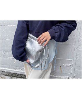 【ビッキー/VICKY】の【ENIM BY VICKY】ボリュームスリーブショートトップス《手洗い可能》 人気、トレンドファッション・服の通販 founy(ファニー) ファッション Fashion レディースファッション Fashion for Women トップス・カットソー Cut & Sew Tops ボリューム袖・フリルスリーブブラウス Voluminous & Ruffle Sleeves / Puffy Sleeve Tops インナー Innerwear サテン Satin, Glossy Fabric ショート Short, Short Length シンプル Simple, Minimal スウェット / スエット Sweatshirt, Sweatwear スリーブ Sleeve, Long Sleeve / Short Sleeve ダブル Double, Double-Breasted チュール Tulip, Tulip Motif ポケット Pocket, Pocket Detail ロング Long, Long-Length おすすめ Recommended / Our Picks |ID:prp329100004776940