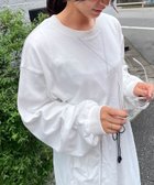 【ビッキー/VICKY】の【ENIM BY VICKY】ボリュームスリーブショートトップス《手洗い可能》 人気、トレンドファッション・服の通販 founy(ファニー) ファッション Fashion レディースファッション Fashion for Women トップス・カットソー Cut & Sew Tops ボリューム袖・フリルスリーブブラウス Voluminous & Ruffle Sleeves / Puffy Sleeve Tops インナー Innerwear サテン Satin, Glossy Fabric ショート Short, Short Length シンプル Simple, Minimal スウェット / スエット Sweatshirt, Sweatwear スリーブ Sleeve, Long Sleeve / Short Sleeve ダブル Double, Double-Breasted チュール Tulip, Tulip Motif ポケット Pocket, Pocket Detail ロング Long, Long-Length おすすめ Recommended / Our Picks thumbnail ホワイト|ID: prp329100004776940 ipo3291000000035044361