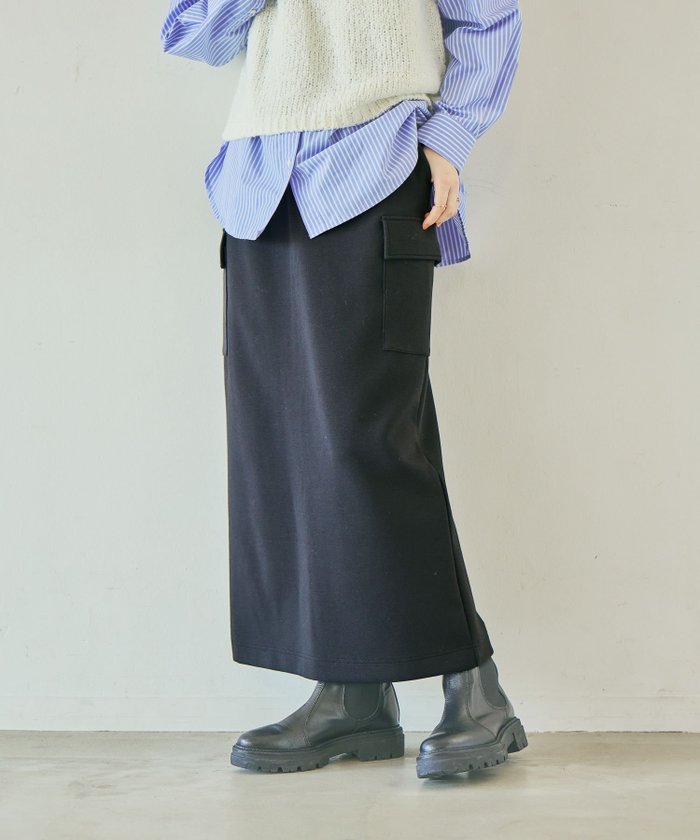 【スタディオ クリップ/studio CLIP】のIラインカーゴスカート インテリア・キッズ・メンズ・レディースファッション・服の通販 founy(ファニー) https://founy.com/ ファッション Fashion レディースファッション Fashion for Women スカート Skirts シンプル Simple, Minimal バランス Balance, Style Balance ビッグ Big, Oversized ボトム Bottoms, Lower Wear |ID: prp329100004776979 ipo3291000000034632129