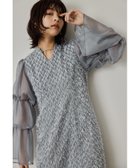 【ビーフラット/bflat】のデザインスリーブシャギードレス 結婚式 二次会 成人式 同窓会 パーティードレス 人気、トレンドファッション・服の通販 founy(ファニー) ファッション Fashion レディースファッション Fashion for Women ワンピース Dresses フォーマル・パーティードレス・結婚式用ドレス Elegant & Casual Dresses おすすめ Recommended / Our Picks アクセサリー Fashion Accessories ティアード Tiered, Tiered Style デコルテ Décolleté, Neckline トレンド Trend, Trending Now ドレス Dress, One-Piece メタル Metal, Metal Parts 二次会 After Party 披露宴 Wedding Reception 結婚式 Wedding thumbnail グレー|ID: prp329100004776996 ipo3291000000034632443