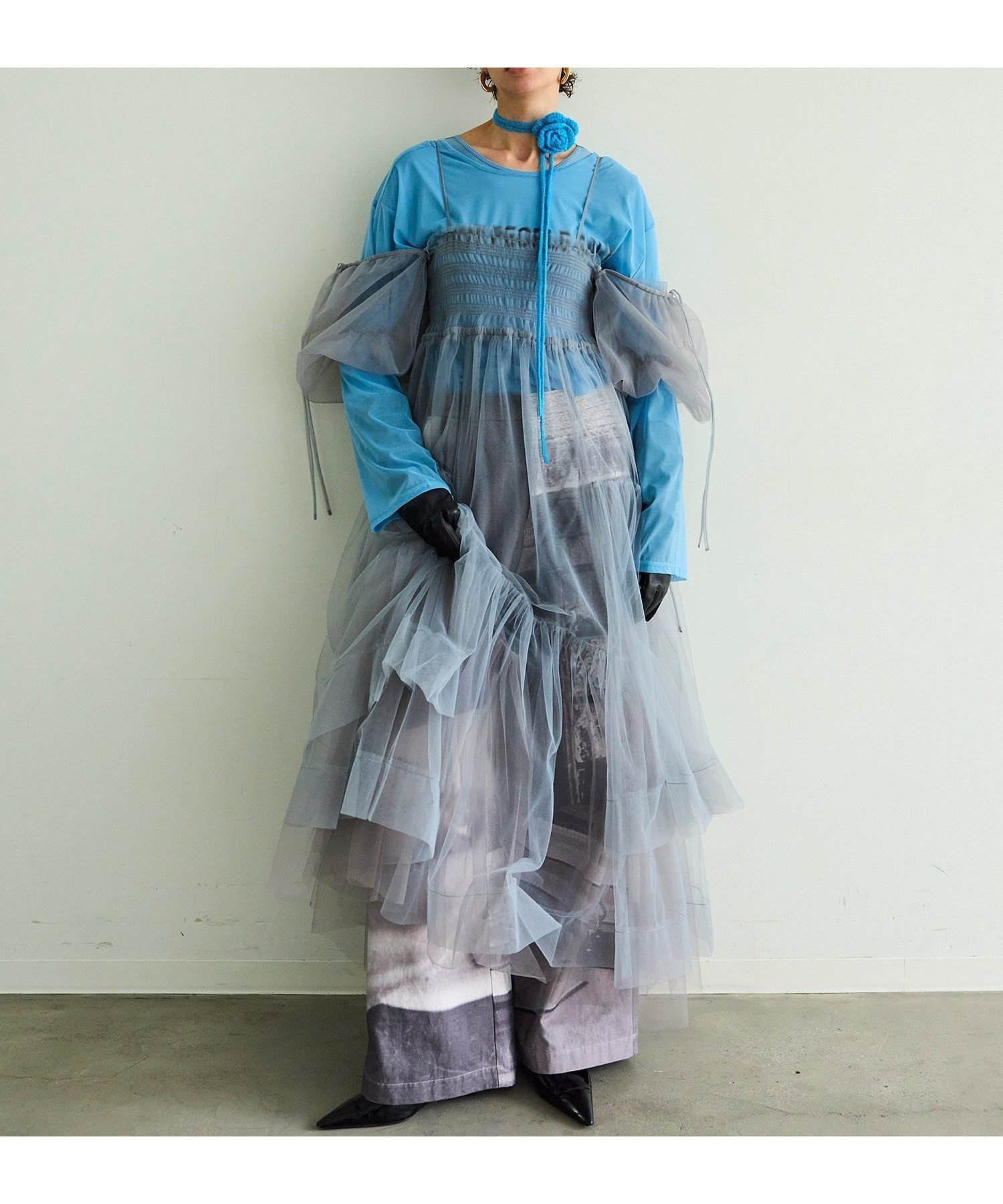 【メゾンスペシャル/MAISON SPECIAL】の2WAYチュールボリュームキャミワンピース 人気、トレンドファッション・服の通販 founy(ファニー) 　ファッション　Fashion　レディースファッション　Fashion for Women　ワンピース　Dresses　キャミソールワンピース　Camisole Dresses　 other-1|ID: prp329100004776998 ipo3291000000034906479