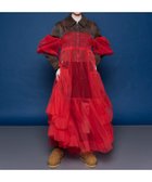 【メゾンスペシャル/MAISON SPECIAL】の2WAYチュールボリュームキャミワンピース 人気、トレンドファッション・服の通販 founy(ファニー) ファッション Fashion レディースファッション Fashion for Women ワンピース Dresses キャミソールワンピース Camisole Dresses thumbnail RED|ID: prp329100004776998 ipo3291000000034906481