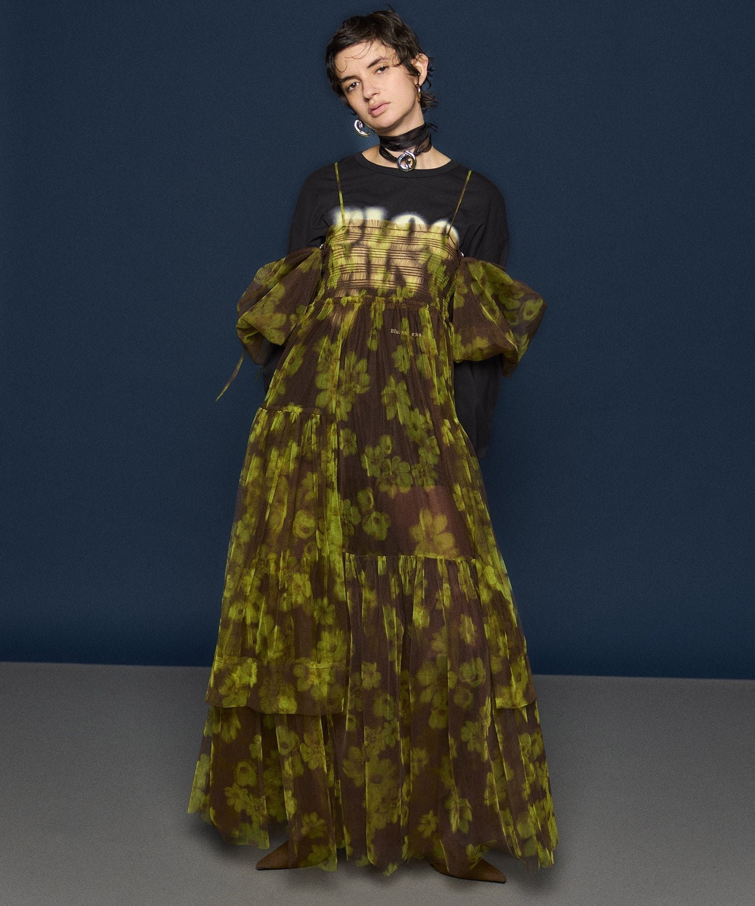 【メゾンスペシャル/MAISON SPECIAL】の2WAYチュールボリュームフラワープリントキャミワンピース インテリア・キッズ・メンズ・レディースファッション・服の通販 founy(ファニー) 　ファッション　Fashion　レディースファッション　Fashion for Women　ワンピース　Dresses　キャミソールワンピース　Camisole Dresses　BRN|ID: prp329100004776999 ipo3291000000034906536