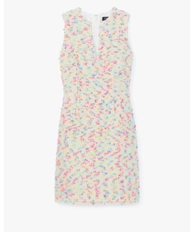 【ケイト スペード ニューヨーク/kate spade NEW YORK】のガラ ツイード ドレス 人気、トレンドファッション・服の通販 founy(ファニー) ファッション Fashion レディースファッション Fashion for Women ワンピース Dresses フォーマル・パーティードレス・結婚式用ドレス Elegant & Casual Dresses センター Center, Center Line ツイード Twill, Twill Weave ドレス Dress, One-Piece ネップ Nepp, Slub Yarn メッシュ Mesh, Net Fabric |ID:prp329100004777011