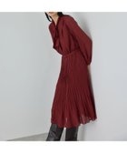 【ロペ/ROPE'】のジョーゼットシフォンプリーツワンピース/26SS 人気、トレンドファッション・服の通販 founy(ファニー) ファッション Fashion レディースファッション Fashion for Women ワンピース Dresses おすすめ Recommended / Our Picks シアー Sheer, See-Through ジャケット Jacket, Outerwear ジョーゼット Georgette, Semi-Sheer Fabric セットアップ Set-Up, Coordinated Outfit ダブル Double, Double-Breasted ツイード Twill, Twill Weave フェミニン Feminine, Girly プリーツ Pleats, Pleated ポケット Pocket, Pocket Detail ランダム Random, Irregular エレガント 上品 Elegant ビジネス 仕事 通勤 Business / Work / Commuting thumbnail ワイン(66)|ID: prp329100004777016 ipo3291000000034818315