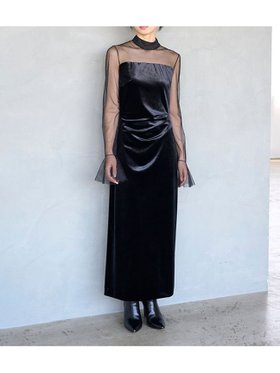 【スナイデル/SNIDEL】のシアードッキングベロアドレス 人気、トレンドファッション・服の通販 founy(ファニー) ファッション Fashion レディースファッション Fashion for Women トップス・カットソー Cut & Sew Tops ベロアトップス Velour Tops / Velvet-Look Items ワンピース Dresses フォーマル・パーティードレス・結婚式用ドレス Elegant & Casual Dresses ウェーブ Wavy Pattern エレガント 上品 Elegant ジュエリー Jewelry, Accessories ストレッチ Stretch, Stretchy Fabric ストレート Straight, Straight Cut スマート Smart, Elegant ドレス Dress, One-Piece ドレープ Drape, Draping Fabric バランス Balance, Style Balance ベロア Velour, Soft Velvet リボン Ribbon, Bow おすすめ Recommended / Our Picks |ID:prp329100004777018