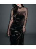 【スナイデル/SNIDEL】のシアードッキングベロアドレス 人気、トレンドファッション・服の通販 founy(ファニー) ファッション Fashion レディースファッション Fashion for Women トップス・カットソー Cut & Sew Tops ベロアトップス Velour Tops / Velvet-Look Items ワンピース Dresses フォーマル・パーティードレス・結婚式用ドレス Elegant & Casual Dresses ウェーブ Wavy Pattern エレガント 上品 Elegant ジュエリー Jewelry, Accessories ストレッチ Stretch, Stretchy Fabric ストレート Straight, Straight Cut スマート Smart, Elegant ドレス Dress, One-Piece ドレープ Drape, Draping Fabric バランス Balance, Style Balance ベロア Velour, Soft Velvet リボン Ribbon, Bow おすすめ Recommended / Our Picks thumbnail BRW[058]|ID: prp329100004777018 ipo3291000000034632701