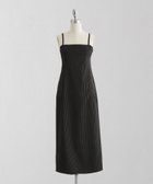 【ユナイテッドアローズ/UNITED ARROWS】のLOEFF ピンストライプ ギャバ キャミソールドレス BLACK|ID: prp329100004777029 ipo3291000000034632965