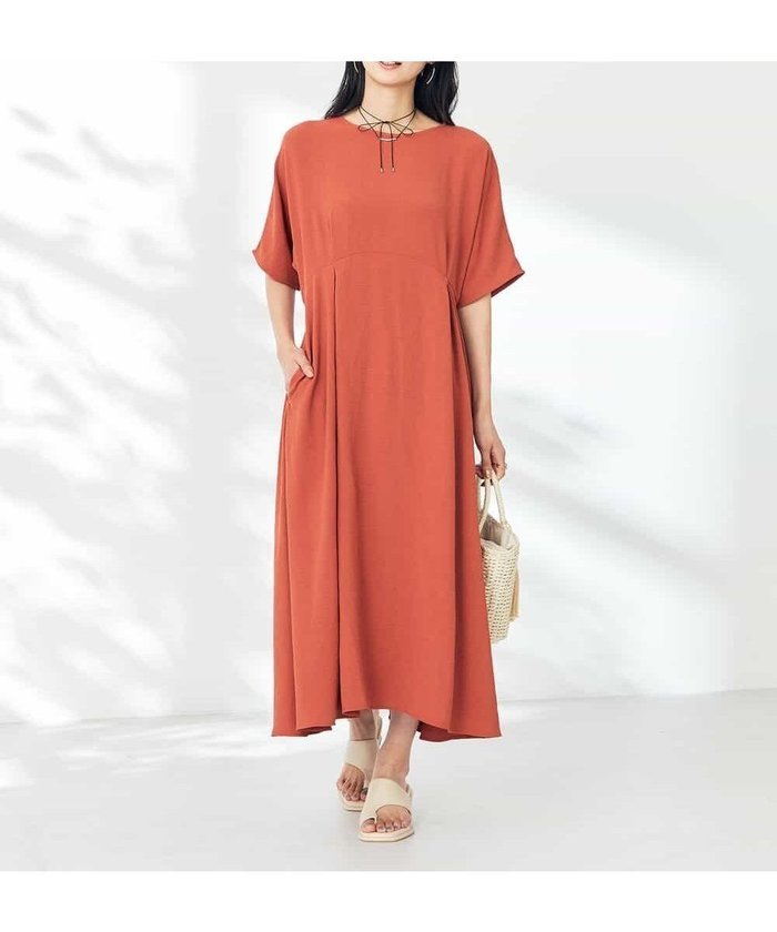 【アー ヴェー ヴェー/a.v.v】の【接触冷感/洗える/ストレッチ/UVカット】ウエスト切り替えドルマンワンピース インテリア・キッズ・メンズ・レディースファッション・服の通販 founy(ファニー) https://founy.com/ ファッション Fashion レディースファッション Fashion for Women ワンピース Dresses 洗える Machine Washable キャップ Cap, Baseball Cap サンダル Sandals, Summer Shoes ストレッチ Stretch, Stretchy Fabric スニーカー Sneakers, Trainers ポケット Pocket, Pocket Detail 楽ちん Easy Fit, Comfortable 再入荷 Restock / Back in Stock おすすめ Recommended / Our Picks 夏 Summer |ID: prp329100004777048 ipo3291000000034633373