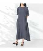 【アー ヴェー ヴェー/a.v.v】の【接触冷感/洗える/ストレッチ/UVカット】ウエスト切り替えドルマンワンピース ダークグレー|ID: prp329100004777048 ipo3291000000034633378
