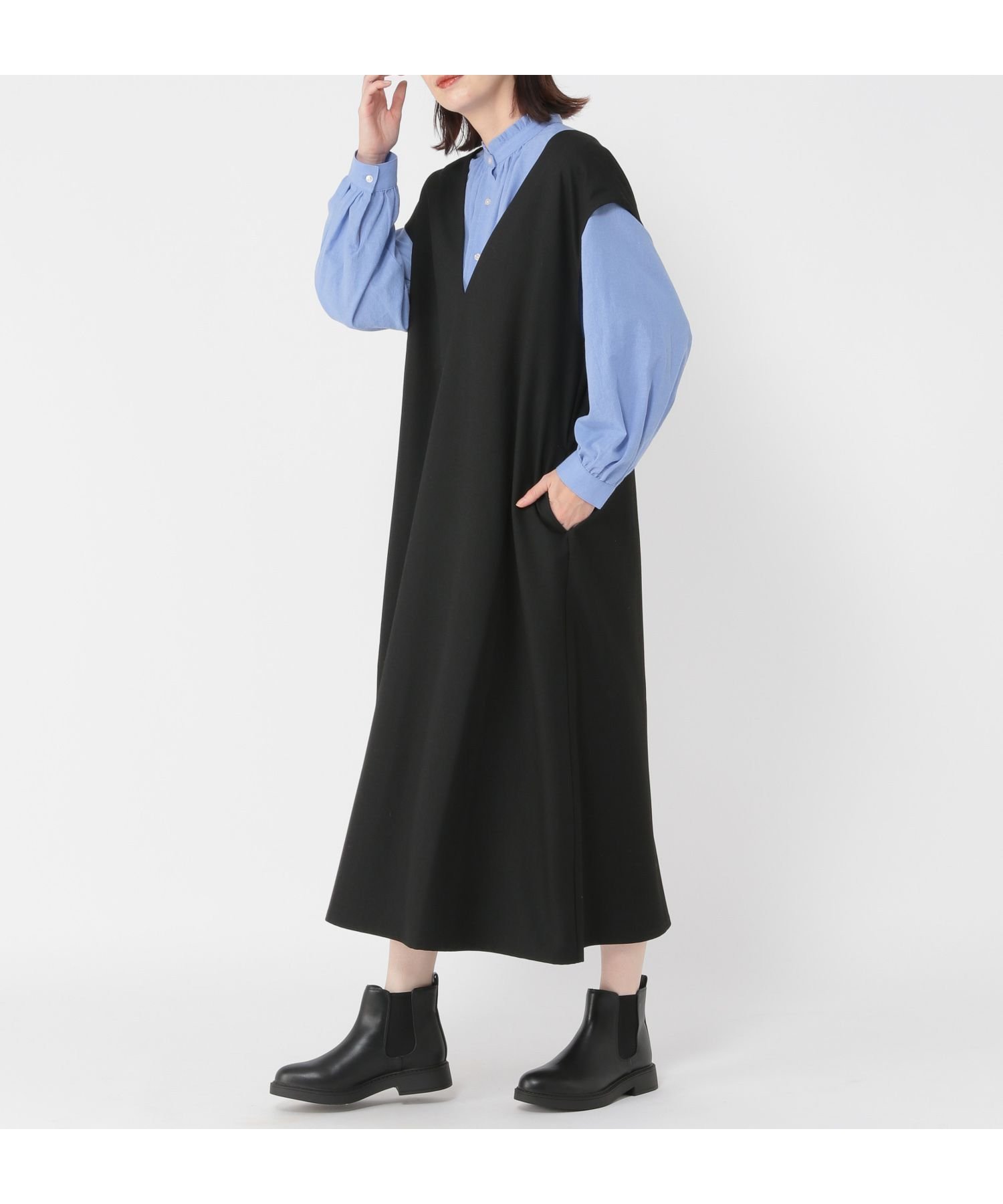 【スタディオ クリップ/studio CLIP】のアソートジャンパースカート プチサイズあり 人気、トレンドファッション・服の通販 founy(ファニー) 　ファッション　Fashion　レディースファッション　Fashion for Women　スカート　Skirts　おすすめ　Recommended / Our Picks　インナー　Innerwear　カットソー　Cut and Sewn Top　シンプル　Simple, Minimal　エレガント 上品　Elegant　 other-1|ID: prp329100004777058 ipo3291000000034633586