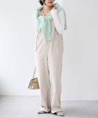 【リヴドロワ/RIVE DROITE】の【シーズン問わず使える】デニムサロペット 人気、トレンドファッション・服の通販 founy(ファニー) ファッション Fashion レディースファッション Fashion for Women ワンピース Dresses サロペット&オールインワン Dungarees & Jumpsuit Styles サロペット Overalls, Salopette ストレート Straight, Straight Cut デニム Denim, Jeans Material フロント Front, Front Design ポケット Pocket, Pocket Detail ラップ Wrap, Wrap Design 再入荷 Restock / Back in Stock おすすめ Recommended / Our Picks thumbnail グレージュ|ID: prp329100004777079 ipo3291000000035082149