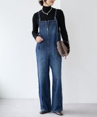 【リヴドロワ/RIVE DROITE】の【シーズン問わず使える】デニムサロペット 人気、トレンドファッション・服の通販 founy(ファニー) ファッション Fashion レディースファッション Fashion for Women ワンピース Dresses サロペット&オールインワン Dungarees & Jumpsuit Styles サロペット Overalls, Salopette ストレート Straight, Straight Cut デニム Denim, Jeans Material フロント Front, Front Design ポケット Pocket, Pocket Detail ラップ Wrap, Wrap Design 再入荷 Restock / Back in Stock おすすめ Recommended / Our Picks thumbnail ブルー|ID: prp329100004777079 ipo3291000000035082150