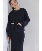 【ラ トータリテ/La TOTALITE】の【洗える】パールニットアップ 人気、トレンドファッション・服の通販 founy(ファニー) ファッション Fashion レディースファッション Fashion for Women トップス・カットソー Cut & Sew Tops ニット Knit Tops & Sweaters 2025年 2025 2025-2026秋冬・A/W Autumn/Winter 2025–26 AW25–26 セットアップ Set-Up, Coordinated Outfit パール Pearl, Pearl Accent ポケット Pocket, Pocket Detail エレガント 上品 Elegant 洗える Machine Washable thumbnail ネイビー|ID: prp329100004777087 ipo3291000000034838420