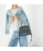 【ロウェル シングス/LOWELL Things】のArc/レザーワンハンドル2wayショルダーバッグ ブラック|ID: prp329100004777100 ipo3291000000034634238