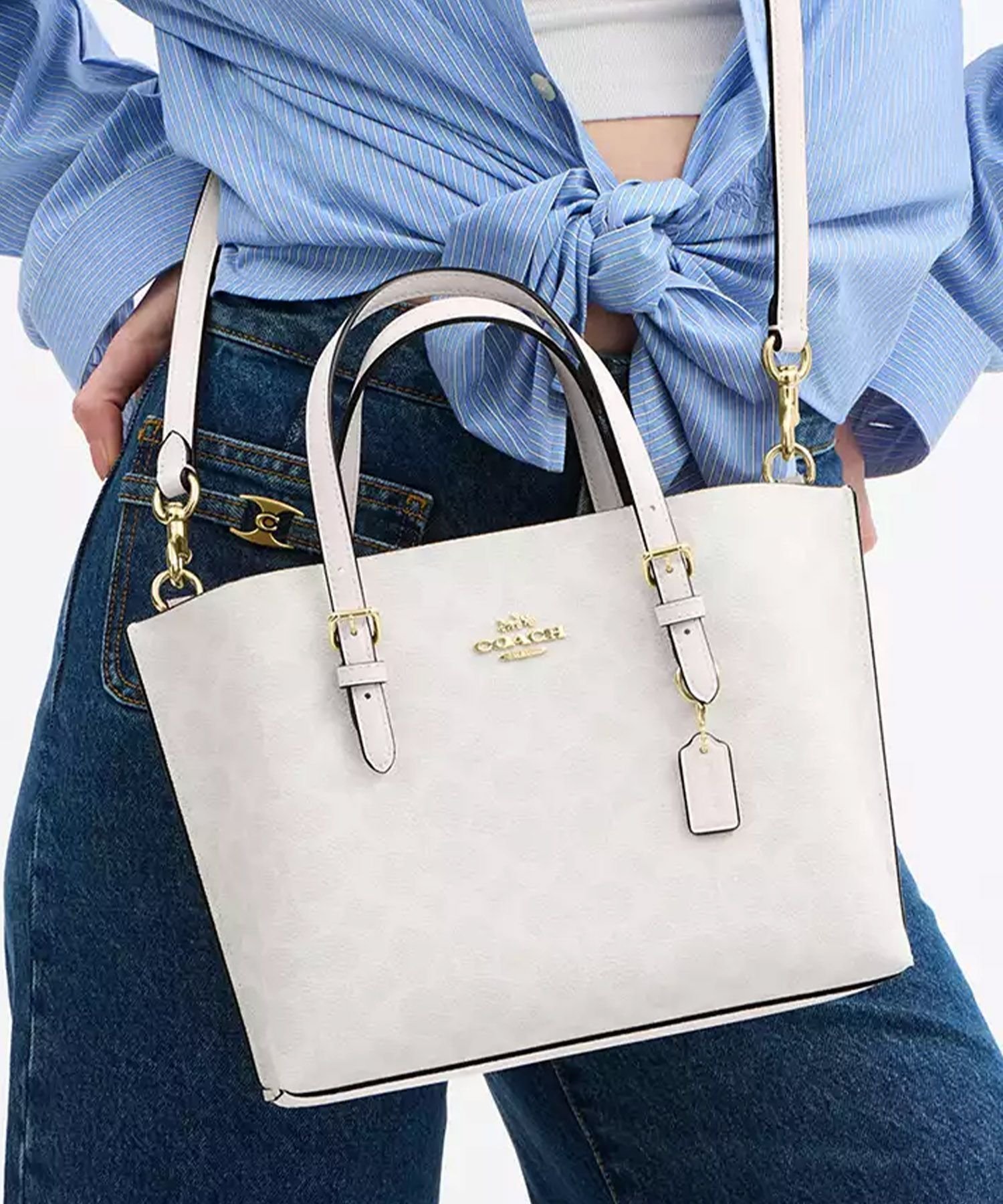 【コーチ/COACH】の【公式】モリー トート バッグ 25・シグネチャー キャンバス 人気、トレンドファッション・服の通販 founy(ファニー) 　ファッション　Fashion　レディースファッション　Fashion for Women　バッグ　Bags　キャンバス　Canvas, Canvas Fabric　シューズ　Shoes, Footwear　ラップ　Wrap, Wrap Design　財布　Wallet, Purse　 other-1|ID: prp329100004777103 ipo3291000000034634311