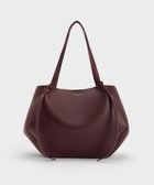 【チャールズ アンド キース/CHARLES & KEITH】のCalla カルラ ラージトートバッグ 人気、トレンドファッション・服の通販 founy(ファニー) ファッション Fashion レディースファッション Fashion for Women バッグ Bags フォルム Silhouette, Form マグネット Magnet, Magnetic Closure ビジネス 仕事 通勤 Business / Work / Commuting thumbnail WineberryRed|ID: prp329100004777106 ipo3291000000035100333