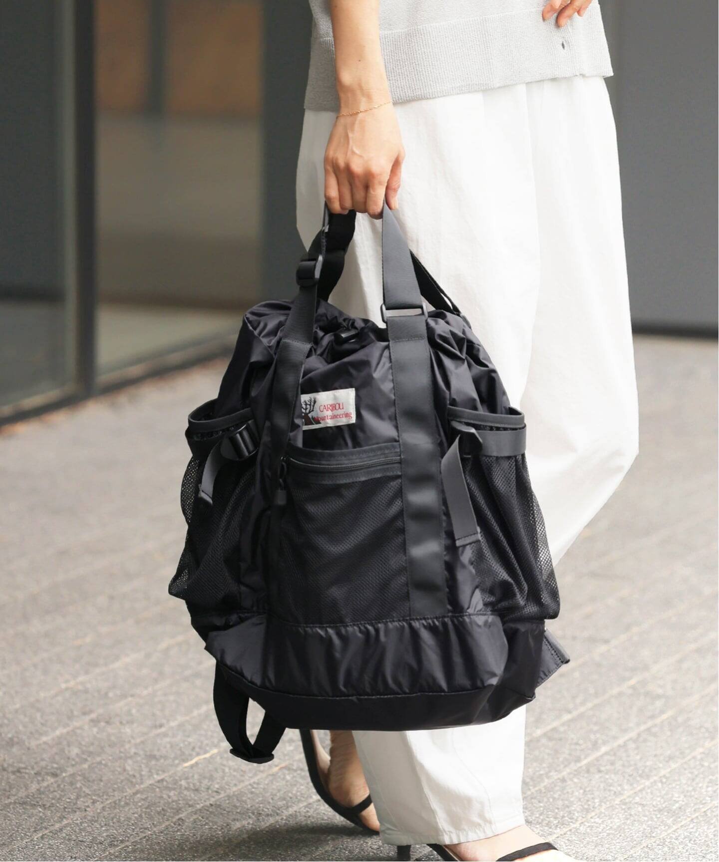 【ジャーナルスタンダード レリューム/JOURNAL STANDARD relume】の《WEB限定追加10》別注【CARIBOU MOUNTAINEERING】 バックパック 人気、トレンドファッション・服の通販 founy(ファニー) ファッション Fashion レディースファッション Fashion for Women バッグ Bags カリフォルニア California, Cali Style 軽量 Lightweight, Ultra Light ジップ Zip, Zipper スマート Smart, Elegant ドローコード Drawcord, Drawstring Cord 別注 Limited Edition, Custom Order メッシュ Mesh, Net Fabric 2025年 2025 2025-2026秋冬・A/W Autumn/Winter 2025–26 AW25–26 other-1|ID: prp329100004777111 ipo3291000000034634484