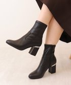【アルテミス バイ ダイアナ/artemis by DIANA】のビジューヒール ストレッチショートブーツ 人気、トレンドファッション・服の通販 founy(ファニー) ファッション Fashion レディースファッション Fashion for Women エレガント 上品 Elegant 今季 This Season, Current Season ショート Short, Short Length シンプル Simple, Minimal ストレッチ Stretch, Stretchy Fabric ストレート Straight, Straight Cut トレンド Trend, Trending Now ビジュー Bijou, Jewel-like Accent ボトム Bottoms, Lower Wear 再入荷 Restock / Back in Stock thumbnail 黒合皮スムース|ID: prp329100004777121 ipo3291000000034634866