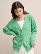 【スナイデル/SNIDEL】のLACOSTE/ラメニットカーディガン 人気、トレンドファッション・服の通販 founy(ファニー) ファッション Fashion レディースファッション Fashion for Women トップス・カットソー Cut & Sew Tops ニット Knit Tops & Sweaters カーディガン・羽織り Layered Style Cardigans ウェーブ Wavy Pattern カーディガン Cardigan, Knitwear コレクション Collection, Seasonal Line シルバー Silver, Metallic Silver ストレート Straight, Straight Cut スペシャル Special, Limited Edition スマート Smart, Elegant フォルム Silhouette, Form フォーマル Formal, Dressy フランス France, French 冬 Winter / This Winter おすすめ Recommended / Our Picks thumbnail GRN[024]|ID: prp329100004777136 ipo3291000000034635195