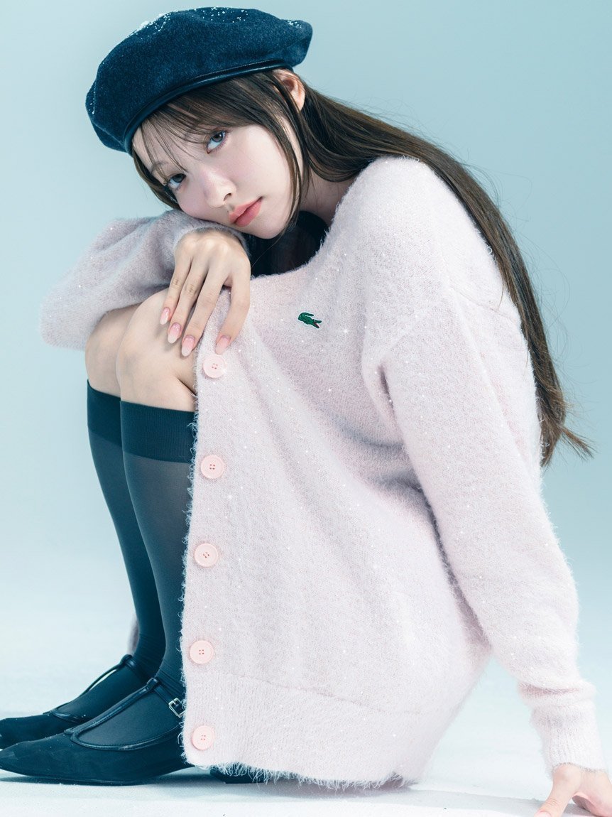 【スナイデル/SNIDEL】のLACOSTE/ラメニットカーディガン インテリア・キッズ・メンズ・レディースファッション・服の通販 founy(ファニー) 　ファッション　Fashion　レディースファッション　Fashion for Women　トップス・カットソー　Cut & Sew Tops　ニット　Knit Tops & Sweaters　カーディガン・羽織り　Layered Style Cardigans　ウェーブ　Wavy Pattern　カーディガン　Cardigan, Knitwear　コレクション　Collection, Seasonal Line　シルバー　Silver, Metallic Silver　ストレート　Straight, Straight Cut　スペシャル　Special, Limited Edition　スマート　Smart, Elegant　フォルム　Silhouette, Form　フォーマル　Formal, Dressy　フランス　France, French　冬　Winter / This Winter　おすすめ　Recommended / Our Picks　LPNK[061]|ID: prp329100004777136 ipo3291000000034635198