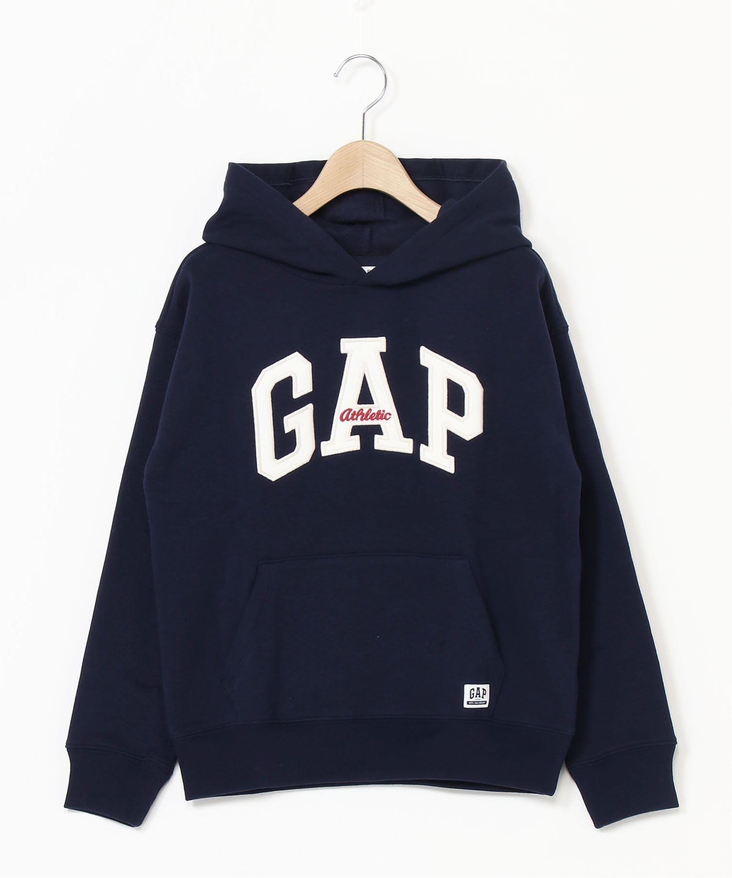 【ギャップ/GAP / KIDS】のリラックスフィット GAPロゴパーカー (キッズ) インテリア・キッズ・メンズ・レディースファッション・服の通販 founy(ファニー) 　ファッション　Fashion　キッズファッション　Fashion for Kids　ショルダー　Shoulder, Shoulder Strap　ストレート　Straight, Straight Cut　ドロップ　Drop Shoulder, Dropped Style　パーカー　Hoodie, Parka　フィット　Fit, Slim Fit　フロント　Front, Front Design　ポケット　Pocket, Pocket Detail　リラックス　Relax, Relaxed Fit　長袖　Long Sleeve, Full Sleeve　NAVY_UNIFORM|ID: prp329100004777155 ipo3291000000034635858