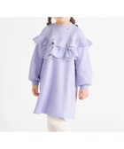 【エフオー オンラインストア/F.O.Online Store / KIDS】のWEB限定 裏シャギーフリルワンピース ラベンダー|ID: prp329100004777162 ipo3291000000034682684