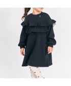 【エフオー オンラインストア/F.O.Online Store / KIDS】のWEB限定 裏シャギーフリルワンピース ブラック|ID: prp329100004777162 ipo3291000000034682686