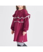 【エフオー オンラインストア/F.O.Online Store / KIDS】のWEB限定 裏シャギーフリルワンピース ローズピンク|ID: prp329100004777162 ipo3291000000034682688