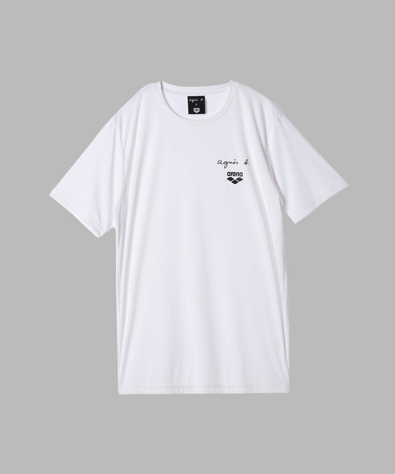 【アニエスベー ファム/agnes b. FEMME】のagnes b. x arena 半袖 Tシャツ 人気、トレンドファッション・服の通販 founy(ファニー) ファッション Fashion レディースファッション Fashion for Women トップス・カットソー Cut & Sew Tops シャツ・ブラウス・オフィスカジュアル Elegant Blouses & Button-Ups ロングTシャツ・Tシャツ Longline T-Shirts & Tees おすすめ Recommended / Our Picks アウトドア Outdoor Clothing 半袖 Short Sleeve, Half Sleeve other-1|ID: prp329100004777176 ipo3291000000034636650