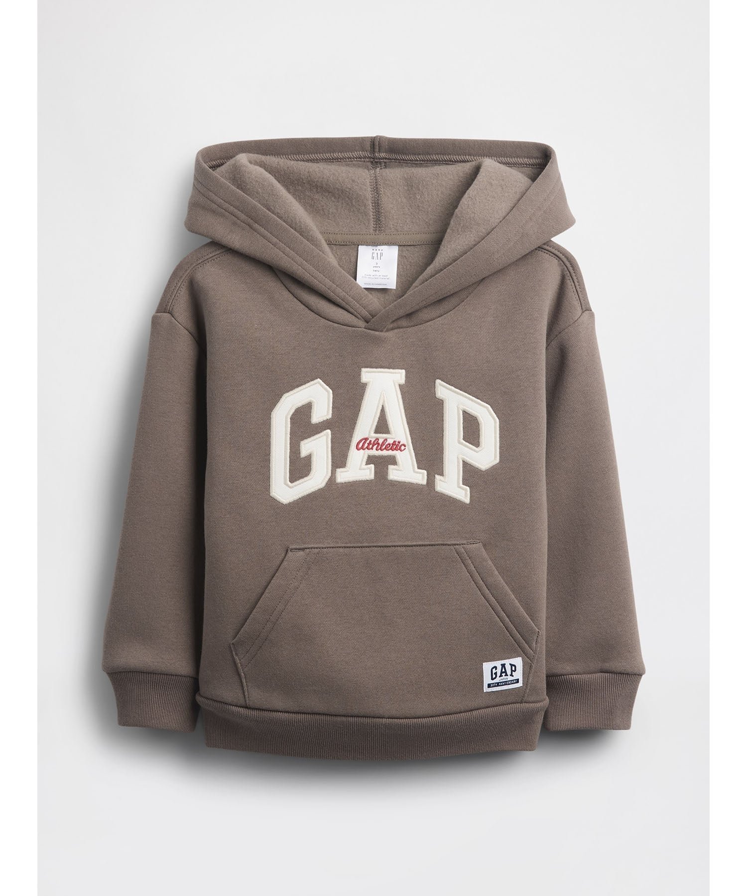 【ギャップ/GAP / KIDS】のJPN IE 30TH PRO FLC LOGO PO HD インテリア・キッズ・メンズ・レディースファッション・服の通販 founy(ファニー) 　ファッション　Fashion　キッズファッション　Fashion for Kids　ショルダー　Shoulder, Shoulder Strap　ドロップ　Drop Shoulder, Dropped Style　フィット　Fit, Slim Fit　フロント　Front, Front Design　ベビー　Baby, Babywear　ポケット　Pocket, Pocket Detail　リラックス　Relax, Relaxed Fit　長袖　Long Sleeve, Full Sleeve　PLYMOUTH_ROCK|ID: prp329100004777182 ipo3291000000034636764
