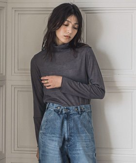 【メイソングレイ/MAYSON GREY】のメランジリブタートルネックプルオーバー≪手洗い可能≫ 人気、トレンドファッション・服の通販 founy(ファニー) ファッション Fashion レディースファッション Fashion for Women トップス・カットソー Cut & Sew Tops カジュアルプルオーバー・ニットトップス Pullovers & Knit Tops / Casual Pullovers タートルネック・ハイネックトップス Turtlenecks & High-Neck Tops インナー Innerwear 秋 Autumn シアー Sheer, See-Through タートルネック Turtleneck, High Neck なめらか Smooth, Silky Texture 長袖 Long Sleeve, Full Sleeve パターン Pattern, Design Print フィット Fit, Slim Fit ベスト Vest, Waistcoat 無地 Plain, Solid Color ロング Long, Long-Length A/W・秋冬 Autumn/Winter 2025年 2025 2025-2026秋冬・A/W Autumn/Winter 2025–26 AW25–26 |ID:prp329100004777194