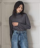 【メイソングレイ/MAYSON GREY】のメランジリブタートルネックプルオーバー≪手洗い可能≫ 人気、トレンドファッション・服の通販 founy(ファニー) ファッション Fashion レディースファッション Fashion for Women トップス・カットソー Cut & Sew Tops カジュアルプルオーバー・ニットトップス Pullovers & Knit Tops / Casual Pullovers タートルネック・ハイネックトップス Turtlenecks & High-Neck Tops インナー Innerwear 秋 Autumn シアー Sheer, See-Through タートルネック Turtleneck, High Neck なめらか Smooth, Silky Texture 長袖 Long Sleeve, Full Sleeve パターン Pattern, Design Print フィット Fit, Slim Fit ベスト Vest, Waistcoat 無地 Plain, Solid Color ロング Long, Long-Length A/W・秋冬 Autumn/Winter 2025年 2025 2025-2026秋冬・A/W Autumn/Winter 2025–26 AW25–26 thumbnail チャコールグレー|ID: prp329100004777194 ipo3291000000034637011