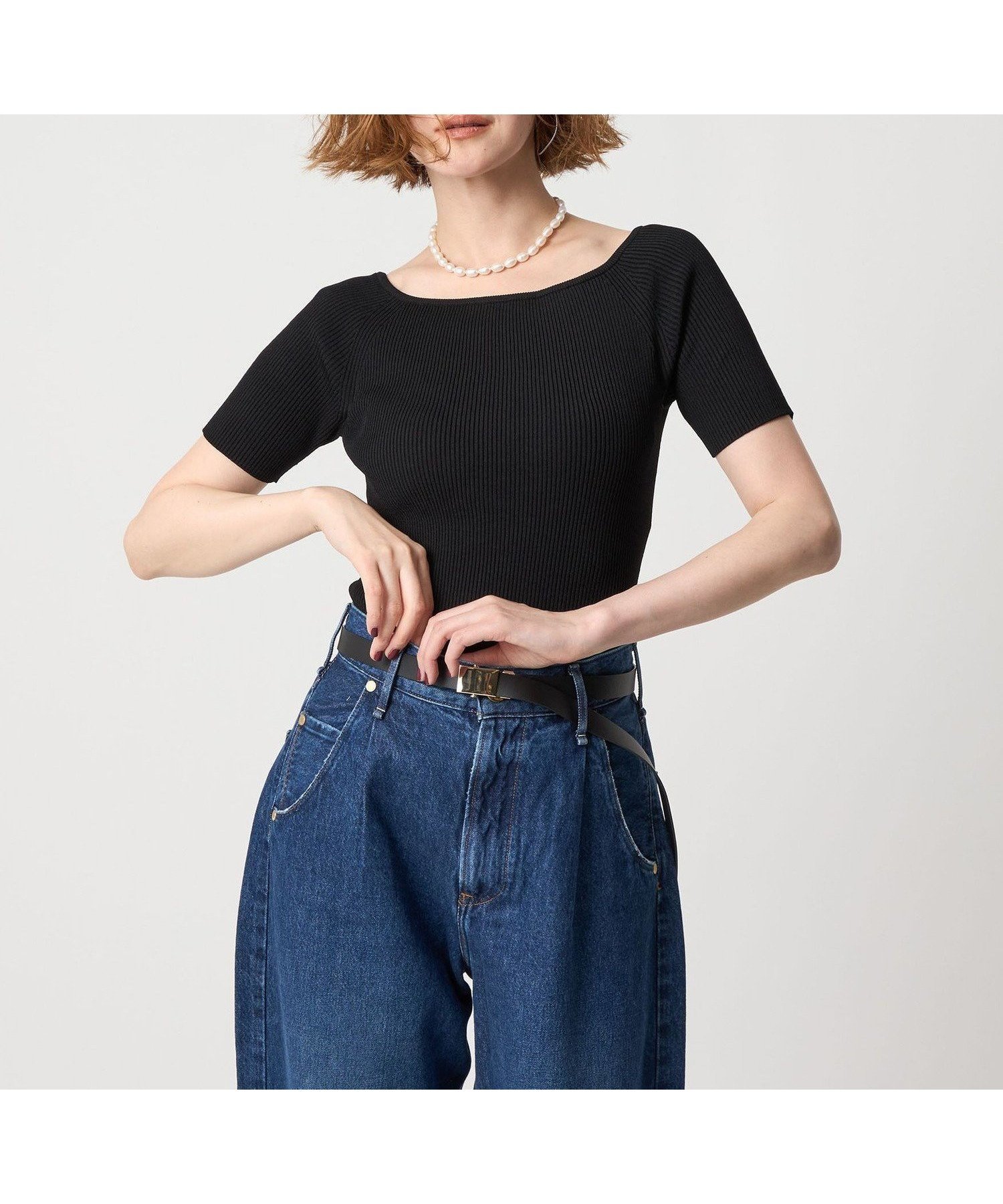 【ユナイテッドアローズ/UNITED ARROWS】の【別注】 NICENICE MOMENT for conte OPEN SHOULDER ニット2 人気、トレンドファッション・服の通販 founy(ファニー) ファッション Fashion レディースファッション Fashion for Women トップス・カットソー Cut & Sew Tops ニット Knit Tops & Sweaters エアリー Airy Texture デコルテ Décolleté, Neckline バランス Balance, Style Balance フィット Fit, Slim Fit ブラジャー Bra, Lingerie 別注 Limited Edition, Custom Order リブニット Rib Knit, Ribbed Knit other-1|ID: prp329100004777202 ipo3291000000034637293