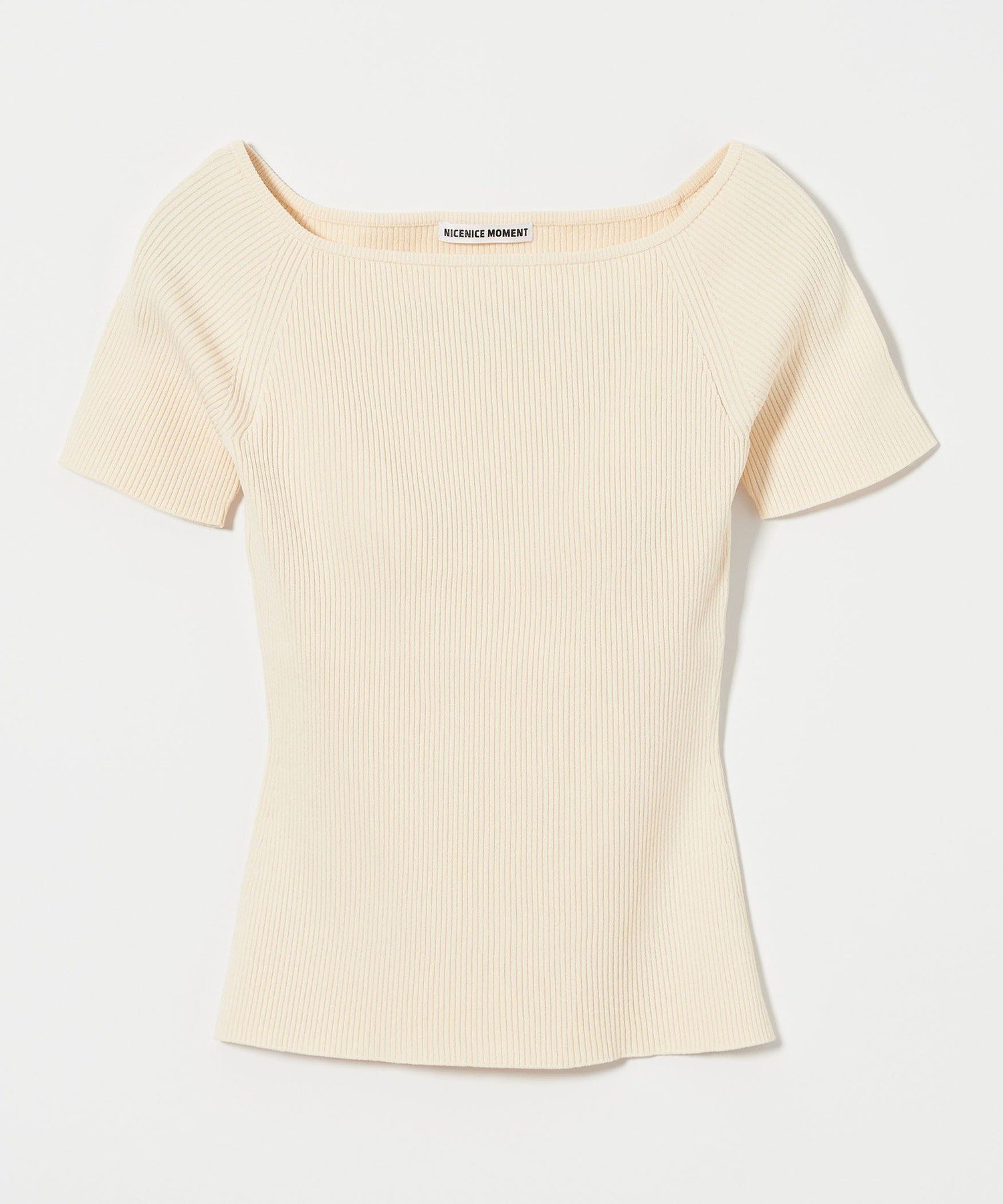 【ユナイテッドアローズ/UNITED ARROWS】の【別注】 NICENICE MOMENT for conte OPEN SHOULDER ニット2 インテリア・キッズ・メンズ・レディースファッション・服の通販 founy(ファニー) ファッション Fashion レディースファッション Fashion for Women トップス・カットソー Cut & Sew Tops ニット Knit Tops & Sweaters エアリー Airy Texture デコルテ Décolleté, Neckline バランス Balance, Style Balance フィット Fit, Slim Fit ブラジャー Bra, Lingerie 別注 Limited Edition, Custom Order リブニット Rib Knit, Ribbed Knit BEIGE|ID: prp329100004777202 ipo3291000000034637298