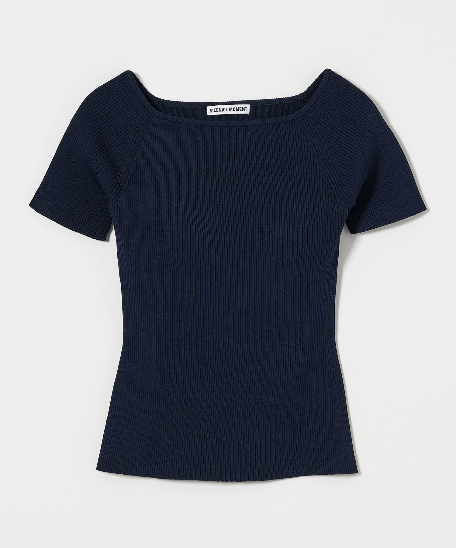 【ユナイテッドアローズ/UNITED ARROWS】の【別注】 NICENICE MOMENT for conte OPEN SHOULDER ニット2 インテリア・キッズ・メンズ・レディースファッション・服の通販 founy(ファニー) ファッション Fashion レディースファッション Fashion for Women トップス・カットソー Cut & Sew Tops ニット Knit Tops & Sweaters エアリー Airy Texture デコルテ Décolleté, Neckline バランス Balance, Style Balance フィット Fit, Slim Fit ブラジャー Bra, Lingerie 別注 Limited Edition, Custom Order リブニット Rib Knit, Ribbed Knit NAVY|ID: prp329100004777202 ipo3291000000034637301