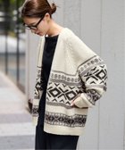 【フレームワーク/FRAMeWORK】の≪追加≫ジャガードカーディガン 2 ナチュラル|ID: prp329100004777232 ipo3291000000034637980