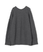 【トゥモローランド/TOMORROWLAND】のセミウーステッドウール クルーネックプルオーバー 人気、トレンドファッション・服の通販 founy(ファニー) ファッション Fashion レディースファッション Fashion for Women トップス・カットソー Cut & Sew Tops カジュアルプルオーバー・ニットトップス Pullovers & Knit Tops / Casual Pullovers おすすめ Recommended / Our Picks タートルネック Turtleneck, High Neck フォルム Silhouette, Form リラックス Relax, Relaxed Fit 畦 Ribbed Knit thumbnail 15 グレー|ID: prp329100004777274 ipo3291000000034638520