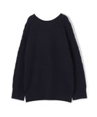 【トゥモローランド/TOMORROWLAND】のセミウーステッドウール クルーネックプルオーバー 人気、トレンドファッション・服の通販 founy(ファニー) ファッション Fashion レディースファッション Fashion for Women トップス・カットソー Cut & Sew Tops カジュアルプルオーバー・ニットトップス Pullovers & Knit Tops / Casual Pullovers おすすめ Recommended / Our Picks タートルネック Turtleneck, High Neck フォルム Silhouette, Form リラックス Relax, Relaxed Fit 畦 Ribbed Knit thumbnail 69 ネイビー|ID: prp329100004777274 ipo3291000000034638525