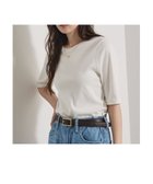 【カリテ/qualite】のプレミアムフライスT 人気、トレンドファッション・服の通販 founy(ファニー) ファッション Fashion レディースファッション Fashion for Women インド Indian Textile インナー Innerwear クール Cool, Chic サンダル Sandals, Summer Shoes シンプル Simple, Minimal ジャケット Jacket, Outerwear バランス Balance, Style Balance フィット Fit, Slim Fit プレミアム Premium, High-End ワイド Wide, Wide Fit エレガント 上品 Elegant thumbnail オフホワイト|ID: prp329100004777532 ipo3291000000035008773