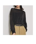 【カリテ/qualite】の【大人気ラメシリーズ】ラメシアーボックスニット 人気、トレンドファッション・服の通販 founy(ファニー) ファッション Fashion レディースファッション Fashion for Women トップス・カットソー Cut & Sew Tops ニット Knit Tops & Sweaters インナー Innerwear サンダル Sandals, Summer Shoes シンプル Simple, Minimal ボックス Boxy, Box Shape ワイド Wide, Wide Fit thumbnail ブラック|ID: prp329100004777534 ipo3291000000035219782