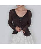 【パルグループ/PAL GROUP】の【RAY CASSIN】シアーカーデランジェリーキャミセット 人気、トレンドファッション・服の通販 founy(ファニー) ファッション Fashion レディースファッション Fashion for Women 下着・ランジェリー Lingerie & Intimates その他ランジェリー・インナーアイテム Other Lingerie / Intimates 秋 Autumn カーディガン Cardigan, Knitwear キャミソール Camisole, Spaghetti Strap Top シアー Sheer, See-Through ストレート Straight, Straight Cut チェック Check, Plaid, Tartan デニム Denim, Jeans Material トレンド Trend, Trending Now ドット Polka Dot, Dot Pattern 人気 Popular, Best Seller プリーツ Pleats, Pleated A/W・秋冬 Autumn/Winter 再入荷 Restock / Back in Stock おすすめ Recommended / Our Picks thumbnail ブラウン|ID: prp329100004777553 ipo3291000000034641269