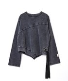 【アウラアイラ/AULA AILA】の【AVIREX】ASYMMETRY PULLOVER 人気、トレンドファッション・服の通販 founy(ファニー) ファッション Fashion レディースファッション Fashion for Women トップス・カットソー Cut & Sew Tops カジュアルプルオーバー・ニットトップス Pullovers & Knit Tops / Casual Pullovers アシンメトリー Asymmetrical Style ヴィンテージ Vintage Style コラボ Collaboration, Collab シンプル Simple, Minimal セットアップ Set-Up, Coordinated Outfit デニム Denim, Jeans Material ヘムライン Hemline, Bottom Cut ボトム Bottoms, Lower Wear ポケット Pocket, Pocket Detail ミリタリー Military, Army Style ルーズ Loose, Oversized おすすめ Recommended / Our Picks thumbnail CHARCOAL|ID: prp329100004777567 ipo3291000000034977211