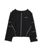 【アウラアイラ/AULA AILA】の【AVIREX】THERMAL TOPS 人気、トレンドファッション・服の通販 founy(ファニー) ファッション Fashion レディースファッション Fashion for Women トップス・カットソー Cut & Sew Tops おすすめ Recommended / Our Picks インナー Innerwear コラボ Collaboration, Collab スタイリッシュ Stylish, Fashionable ボトム Bottoms, Lower Wear ポケット Pocket, Pocket Detail ミリタリー Military, Army Style ワッフル Waffle, Waffle Knit 切替 Switching, Contrast Panel thumbnail BLACK|ID: prp329100004777569 ipo3291000000035164234